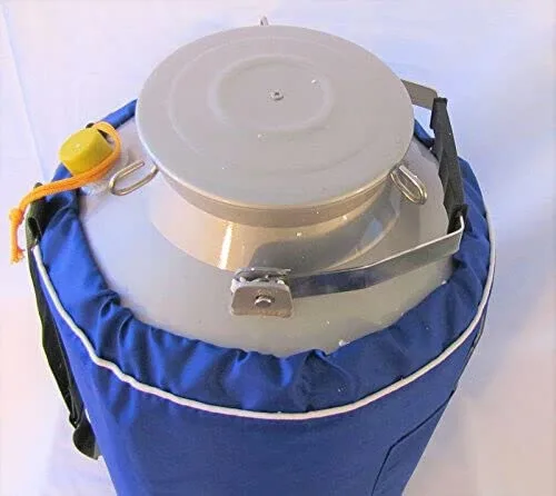 Vista 2 de Tapón para Tanque de Almacenamiento de Nitrógeno Líquido, Ln2 Dewar, Tapón Criogénico Contenedor, Diámetro 4.921 in 5