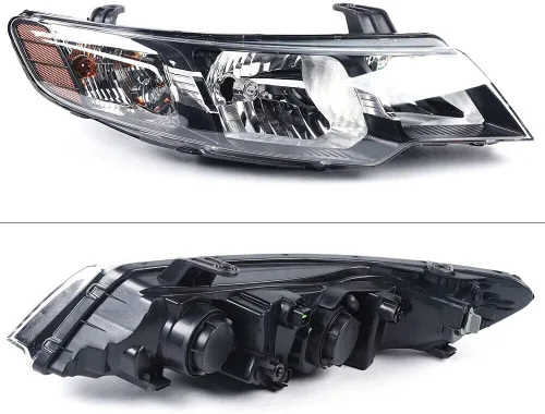 Vista 4 de Conjunto de faros delanteros halógenos compatible con Kia Forte/Forte Koup 2010 2011 2012 2013 lado del conductor y del pasajero (izquierdo+derecho)