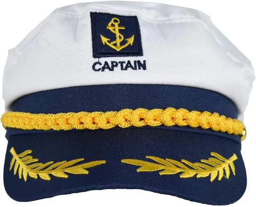 Vista 5 de Novedad gigante WWWNOVELTYGIANTCOM yate ajustable capitán skipper náutico barco marinero sombrero