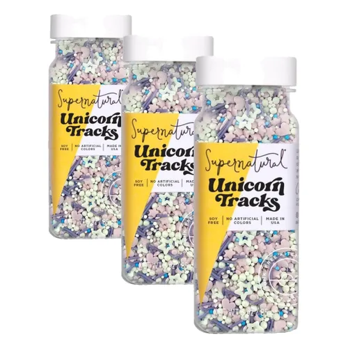 Vista 12 de Supernatural Dinomite Sprinkles, mezcla de confeti de dinosaurio vegano sin Colores a base de plantas e ingredientes veganos Gránulos
