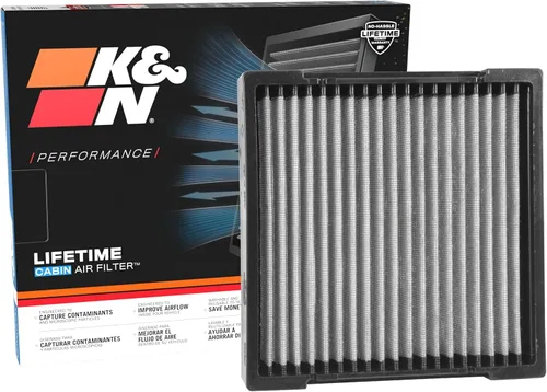 Vista 11 de K&N Premium - Filtro de aire para cabina Compatible con Acura/Honda 2008-2026: MDX, RDX, TLX, Accord, Civic, SI, Type R, CR-V, Odyssey, VF2033