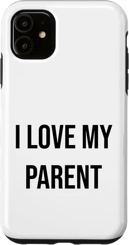 Vista 8 de iPhone 16 I Love My Parent Case