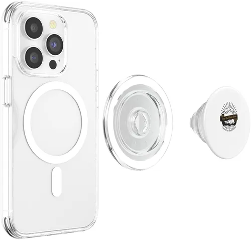 Vista 4 de Tour Du Mont Blanc Retro Vintage Vacaciones Recuerdo PopSockets MagSafe PopGrip para iPhone