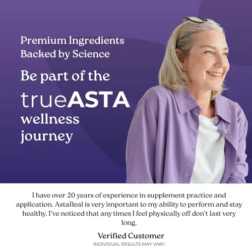 Vista 5 de NatureCity TrueAsta Suplemento de astaxantina de 6 mg con AstaReal Apoya los ojos, la piel, las articulaciones, los músculos, el cerebro