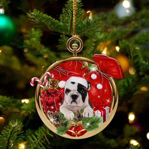 Vista 37 de Nazenti Adorno personalizado de bola de Navidad de pastor australiano – Adorno de perro personalizado para amantes de las mascotas, colgante