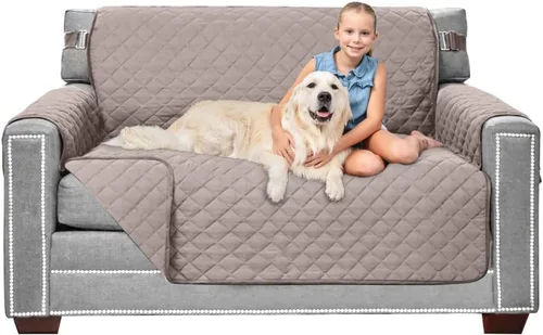 Vista 73 de Sofa Shield - Funda para sofá Loveseat con correa patentada, protector de cojín, funda reversible diseñada en EE. UU. resistente a manchas