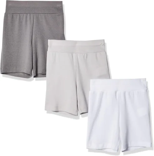 Vista 7 de Hanes Ultimate Baby Flexy - Pantalones cortos de punto ajustables, paquete de 3