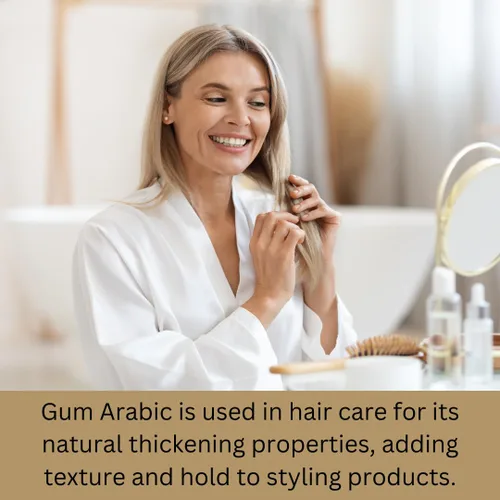 Vista 6 de mGanna Gum Acacia/Gum Arabic/Acacia Senegal Powder Fibra prebiótica natural Grado alimenticio y cosmético 227 g / 0.5 lbs
