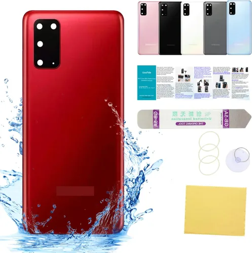 Vista 69 de Compatible con Samsung Galaxy Note 8 - Carcasa trasera de repuesto de cristal de 6.3 pulgadas, SM-N950, todos los portadores con manual de Negro