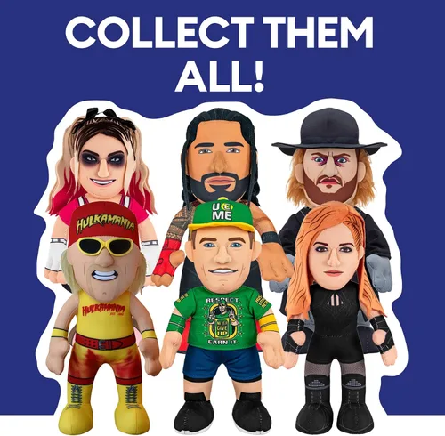 Vista 9 de Bleacher Creatures WWE Adam Cole - Figura de peluche de 10 pulgadas, una superestrella de la lucha libre para jugar o exhibir