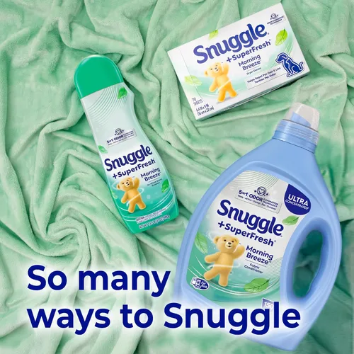 Vista 8 de Snuggle Suavizante líquido para telas, SuperFresh Original, elimina olores difíciles, concentrado 2 veces, 150 cargas