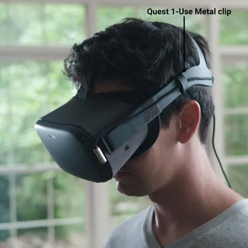 Vista 6 de VRGE - Kit organizador de batería USB para Oculus Quest