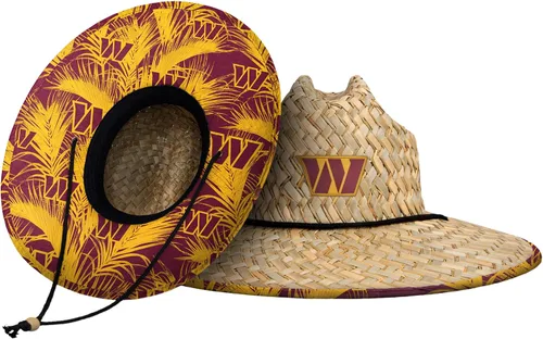 Vista 128 de FOCO - Sombrero de paja con logotipo de equipo universitario de NCAA y estampado floral para hombre