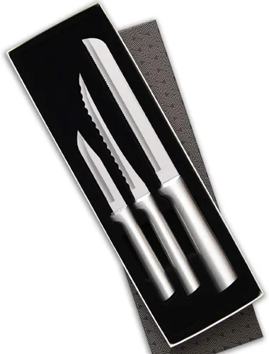 Vista 7 de Rada Cubiertos Sensational Serrations Set de regalo (G254), juego de cuchillos de 3 piezas, hoja de acero inoxidable, mango negro