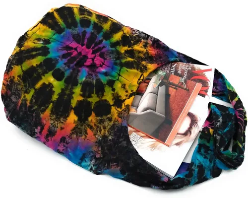 Vista 5 de Kraft4Life - Bolso bandolera estilo hipster estilo hippie estilo bohemio tailandés de algodón