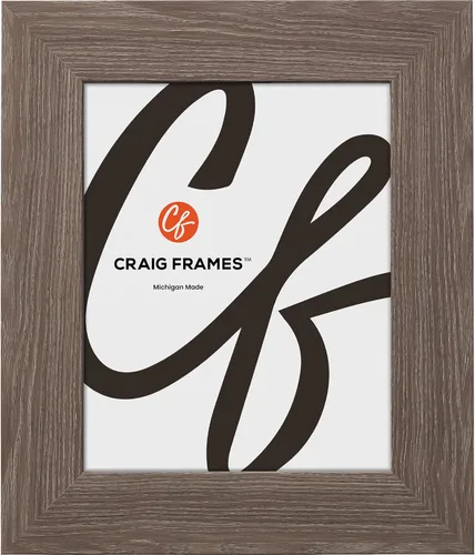Vista 20 de Craig Frames American Barn - Marco de fotos de madera de granero sintética de 5 x 7 pulgadas con paspartú para mostrar una foto de 4 x 6 pulgadas