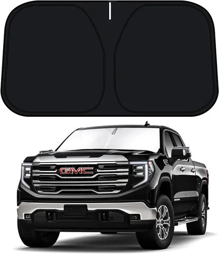 Vista 36 de D-Lumina - Parasol plegable para parabrisas para Chevy Silverado 1500 de 1999-2006, accesorios para camioneta de cabina extendida, parasol