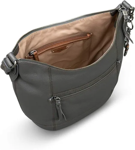 Vista 5 de The Sak Sequoia Hobo Bag en cuero, silueta suave y holgada, diseño atemporal y elevado