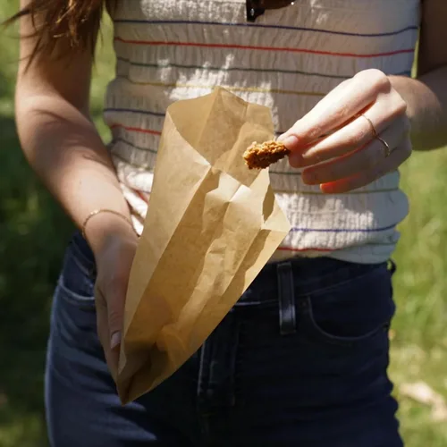 Vista 7 de IF YOU CARE Bolsas de papel 100% sin blanquear para sándwich y aperitivos, paquetes de 48 unidades (paquete de 6)