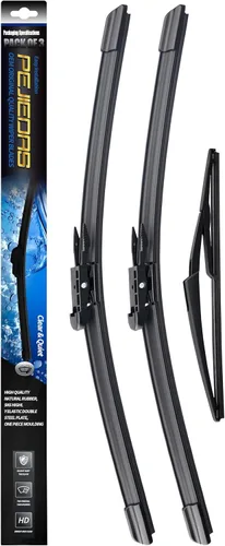 Vista 34 de 3 limpiaparabrisas OEM, limpiaparabrisas de repuesto para Jeep Wrangler 2007-2017