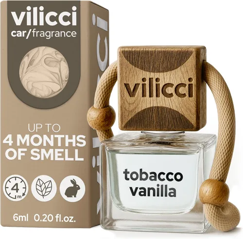 Vista 17 de Vilicci Ambientador de coche Lujoso difusor colgante Difusor de coche colgante premium Fragancia de larga duración para automóvil 1 botella
