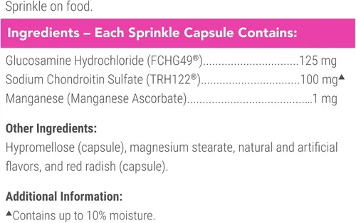 Vista 6 de Nutramax Cosequin Sprinkle Cápsulas para gatos