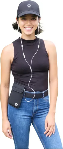 Vista 5 de RadiArmor Funda de bloqueo EMF para teléfono celular, bolsa de bloqueo EMF - Versión XL actualizada para teléfonos inteligentes más grandes