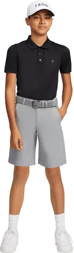 Vista 4 de Izod Pantalones cortos de golf Swingflex elásticos de corte recto para niños