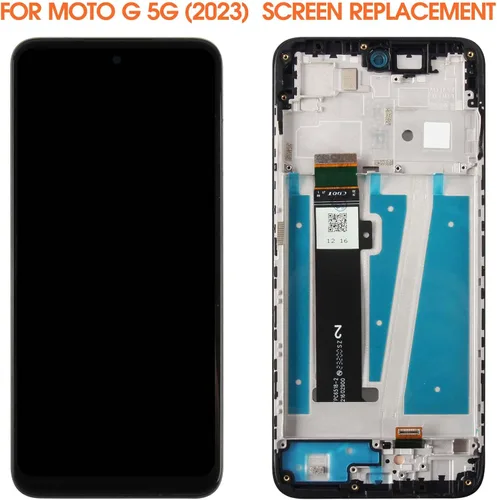 Vista 3 de Pantalla para Motorola Moto G 5G 2023 Reemplazo de pantalla para Moto XT2313 Pantalla LCD XT2313-6, XT2313-3 Pantalla táctil Digitalizador Asamblea