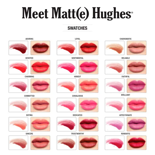 Vista 3 de theBalm Conoce el lápiz labial líquido Matt(e) Hughes Adorando