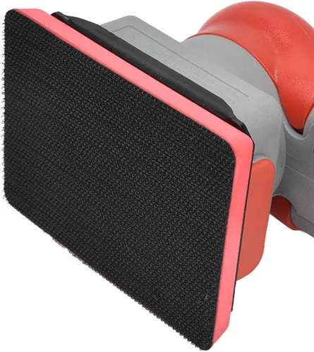 Vista 9 de Lijadora orbital aleatoria neumática 0.098 in Orbit Palm Air Sander para auto detallar coche pulido carpintería