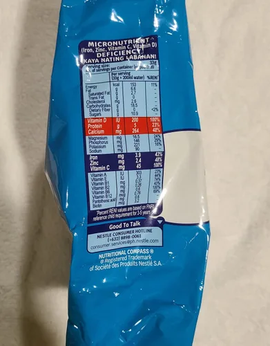 Vista 2 de Bear Brand Leche en polvo fortificada 29.63 oz (1 paquete)