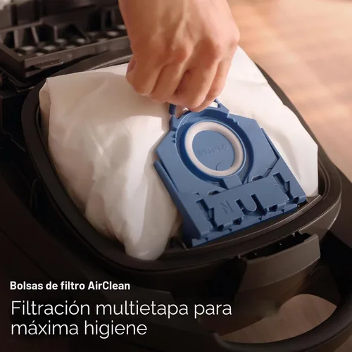 Vista 6 de Miele Classic C1 Pure Suction - Aspiradora de trineo con bolsa, gris grafito - Portátil, para el hogar
