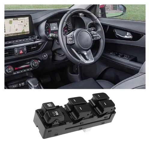 Vista 2 de Right Hand Drive RHD Power Main Window Switch Glass Window Lifter Main Switch Compatible with Kia Cerato