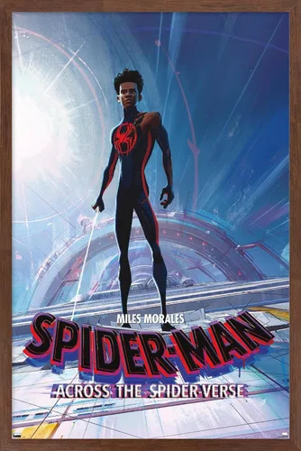 Vista 17 de Trends International Marvel Spider-Man: Across The Spider-Verse - Miles Morales - Póster de pared de una hoja, 22.4 pulgadas de largo x 14.7