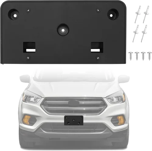 Vista 13 de Marco de matrícula frontal compatible con Chevy Colorado ZR2 2023 2024 2025, soporte de montaje para marco de matrícula, repuesto # 85553155