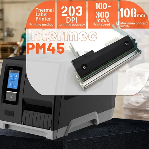 Vista 2 de GETPARTS 50180236-001 Nuevo cabezal de impresión para Intermec PM45 PM45C Impresora de código de barras térmica OEM Reemplazo 203dpi