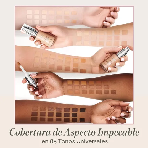 Vista 5 de PÜR MINERALS Base y corrector 4 en 1 Love Your Selfie Longwear - Componente único de doble aplicador - Cubre manchas e imperfecciones - Reduce
