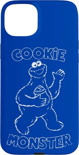 Vista 9 de Funda simple para iPhone 16 Sesame Street Cookie Monster
