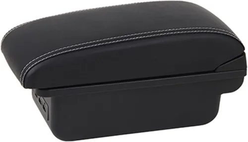 Vista 11 de Caja de reposabrazos de coche, para Renault Sandero Stepway, caja de almacenamiento de reposabrazos, modificación de accesorios interiores