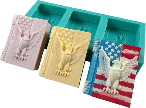 Vista 18 de Molde de jabón de silicona de dos libros, moldes de cera de vela hechos a mano, molde de silicona para pastel de mousse de chocolate, gelatina
