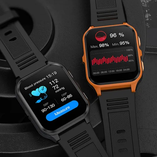 Vista 3 de Yihou Reloj inteligente militar resistente para hombres, teléfonos Android, 1.83 pulgadas, reloj inteligente para correr al aire libre