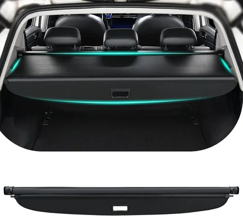 Vista 8 de Tecoom Cubierta de carga para accesorios Toyota 4Runner 2010-2024, cubierta trasera retráctil para maletero de equipaje, pantalla de privacidad
