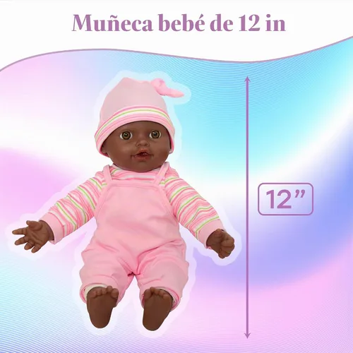 Vista 3 de The New York Doll Collection Muñecas gemelas (afroamericanas)