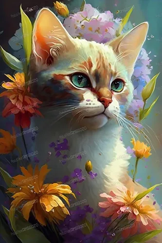 Vista 8 de Rompecabezas de 35 piezas para principiantes y niños, rompecabezas de ranas abstractas, rompecabezas de obras de arte de animales aceiteros, juego