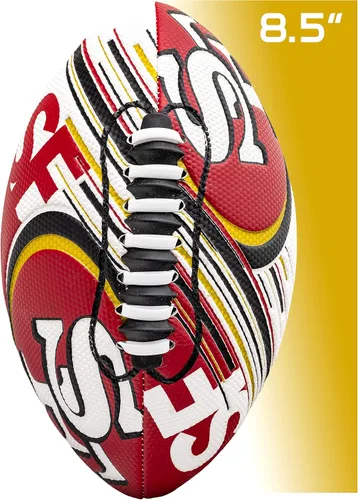 Vista 6 de Franklin Sports NFL Team Mini Balones de Fútbol Americano - Juvenil 8.5" Balón de Fútbol Americano con Licencia Oficial de la NFL + Conjunto