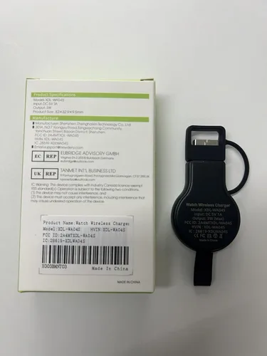 Vista 7 de LVFAN Cargador para Apple Watch, cargador portátil para iWatch, cargador inalámbrico USB de carga rápida, cargador magnético inalámbrico de viaje