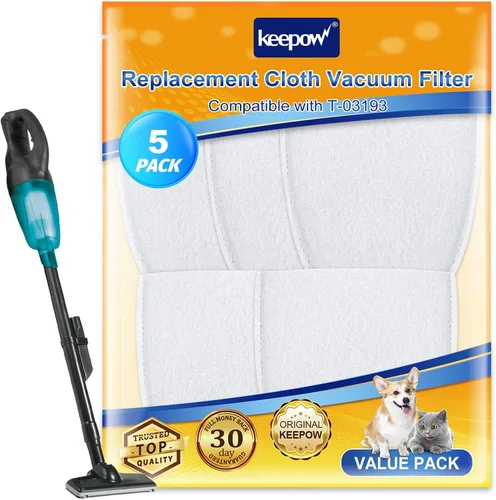 Vista 8 de KEEPOW Filtros de vacío compatibles con Makita T-03193 Filtro de vacío de repuesto compatible con aspiradoras Makita XLC02 LC01 BCL180 443060-3