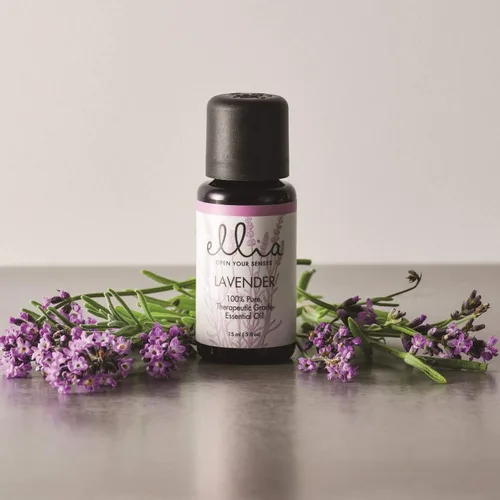 Vista 2 de Ellia Aceite esencial difusor de lavanda 0.5 fl oz, 100% puro, grado terapéutico