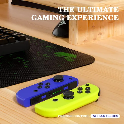 Vista 7 de FRGDOT Joy Cons Controller for Switch,Left and Right Switch Controllers Compatible for Switch Joycons with Dual Vibration Support Wake up and